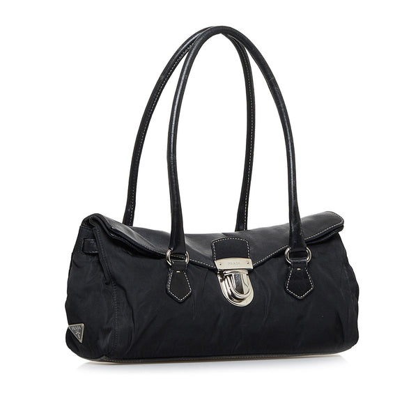 Prada Tessuto Easy Shoulder Bag (SHG-xfMhzc)