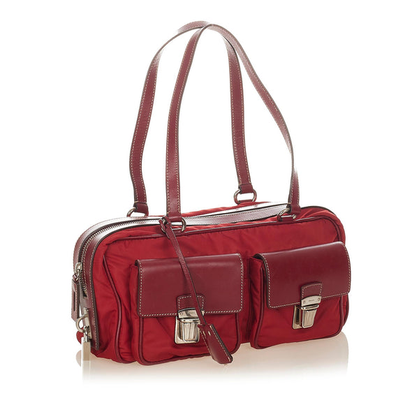 Prada Tessuto Boston Bag (SHG-31040) – LuxeDH