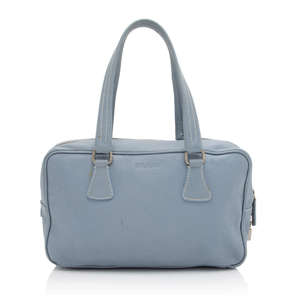 Prada Vitello Daino Medium Bauletto Satchel (SHF-22809) – LuxeDH