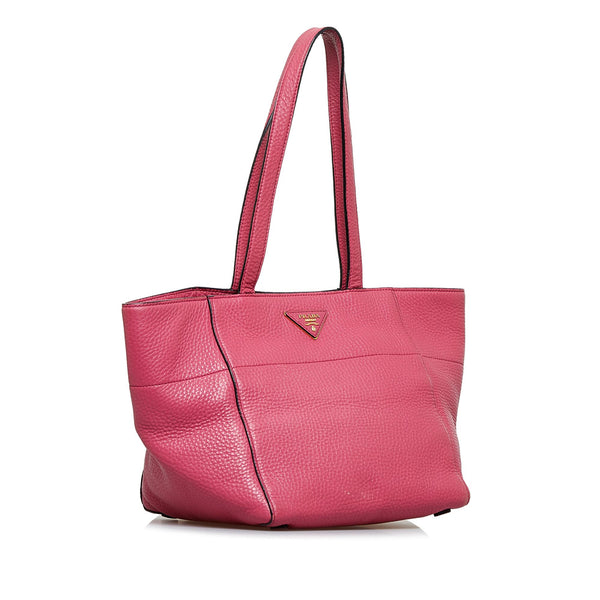 Prada Vitello Daino Size Zip Tote (SHG-yadT4k) – LuxeDH