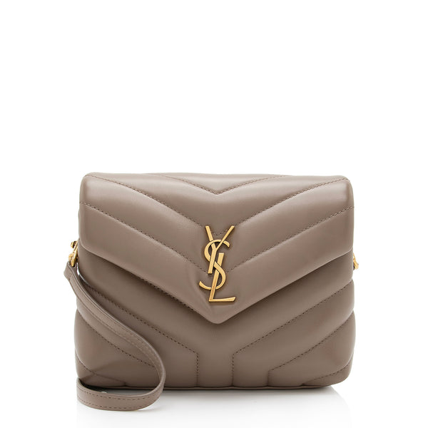 Saint Laurent Matelasse Calfskin Monogram LouLou Toy Crossbody Bag (SH –  LuxeDH