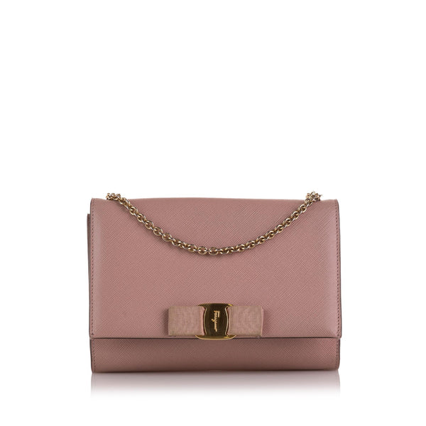 Salvatore Ferragamo Small Vara Ginny Crossbody SHG AaVrRe