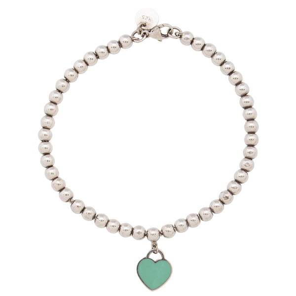 Return to Tiffany Heart Tag Bead Bracelet