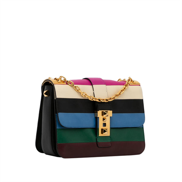 Valentino Rockstud Flap Shoulder Bag