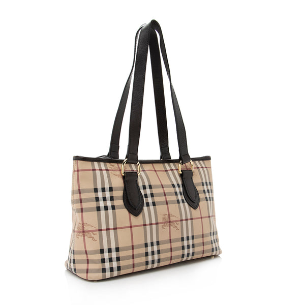 Burberry Nova Check Haymarket Regent Tote Bag