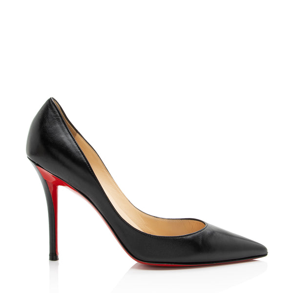 Christian Louboutin Leather Apostrophy Pumps - Size 9 / 39 (SHF