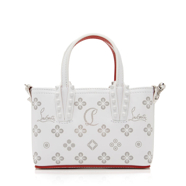 Christian Louboutin Patent Leather Cabata Mini Tote (SHF-IsWfbi