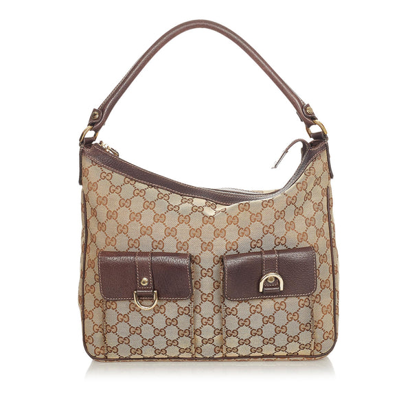 Gucci Abbey Signature Shoulder Bag