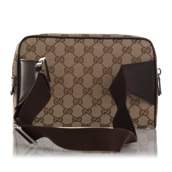 Gucci GG Canvas Buckle Belt Bag (SHG-35416) – LuxeDH