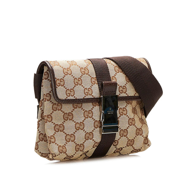 Gucci GG Canvas Belt Bag (SHG-29731) – LuxeDH