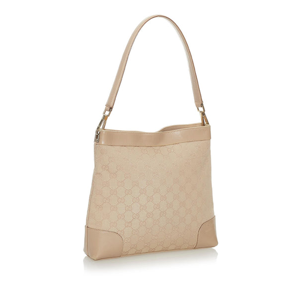 Gucci GG Canvas Shoulder Bag (SHG-gpBdbo) – LuxeDH