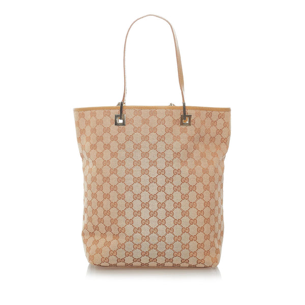 Gucci GG Monogram Canvas Tote Bag on SALE