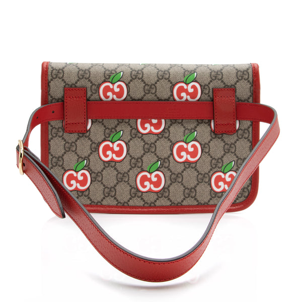 Gucci Multicolor GG Canvas Belt Bag - Size 32 / 80 (SHF-IrIuRR