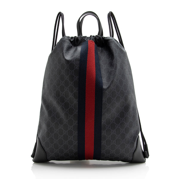 Gucci Backpack from GG Supreme canvas, Men's Bags