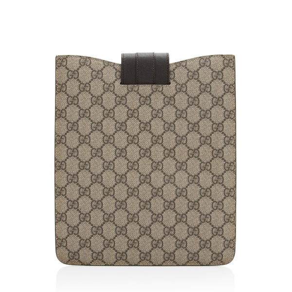 Gucci GG Supreme iPad Case (SHF-23407) – LuxeDH
