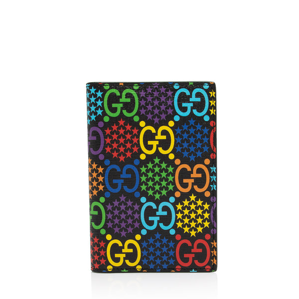 Gucci Men's GG Supreme Canvas Passport Holder