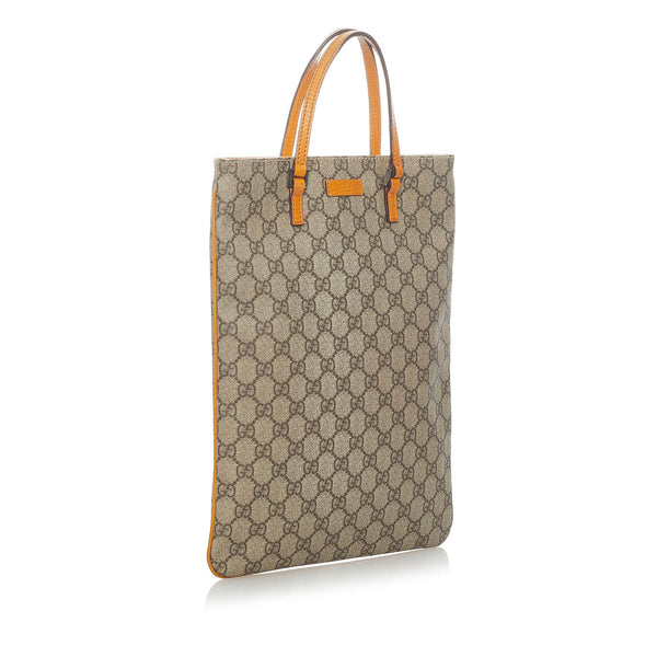 Gucci GG Supreme Medium Zip Shopping Tote (SHF-22937) – LuxeDH