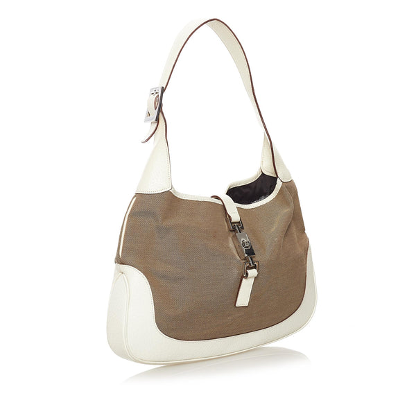 Gucci Vintage GG Canvas Jackie Hobo (SHF-0vIVSI) – LuxeDH