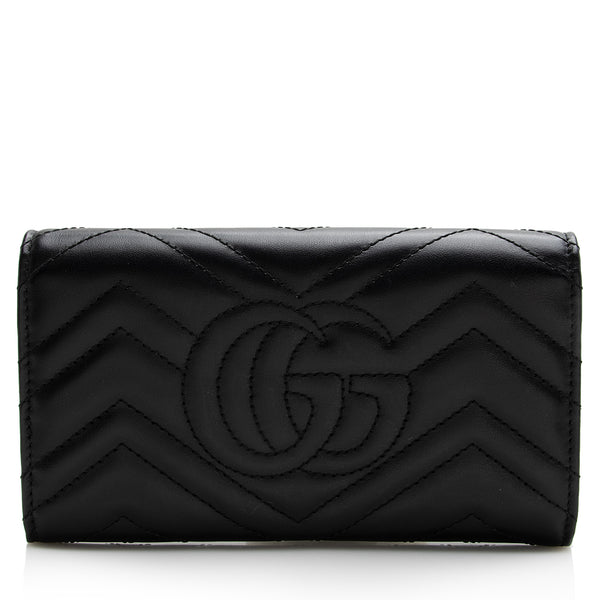Gucci GG Canvas Continental Wallet (SHG-fP01QB) – LuxeDH