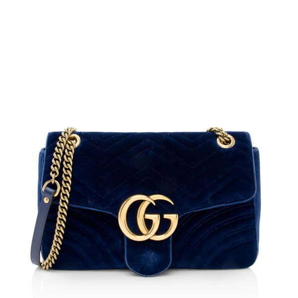 GUCCI, MARMONT MED. VELVET BAG