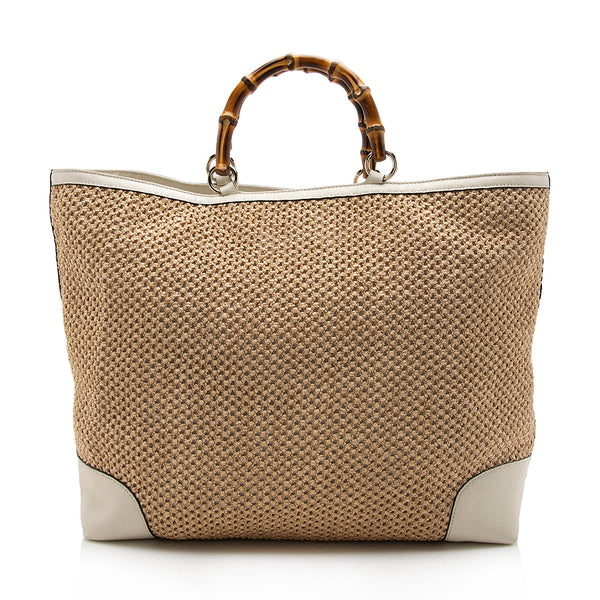 Gucci Straw Bag, Shop The Largest Collection
