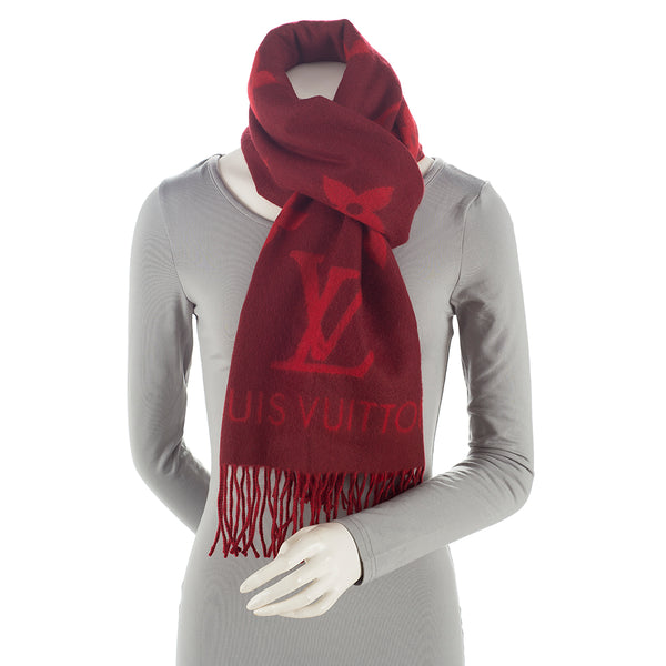 Shop Louis Vuitton MONOGRAM Monogram Wool Cashmere Blended Fabrics