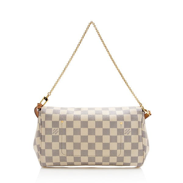 Louis Vuitton Damier Azur Favorite MM - Neutrals Shoulder Bags, Handbags -  LOU771133