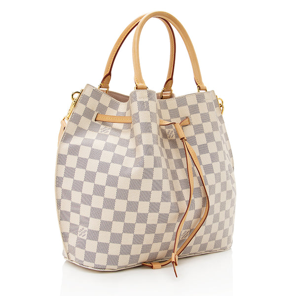 Louis Vuitton Damier Azur Girolata - White Totes, Handbags