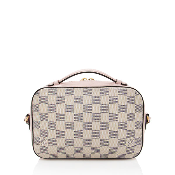 Louis Vuitton Saintonge Handbag Monogram Canvas With Leather