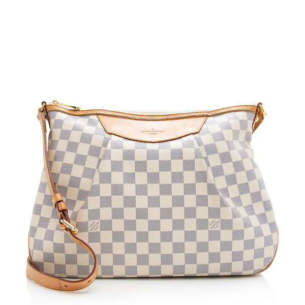 Louis Vuitton Siracusa MM Damier Azur – Luxi Bags