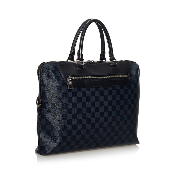 Louis Vuitton Porte Documents Jour Damier Cobalt Bag