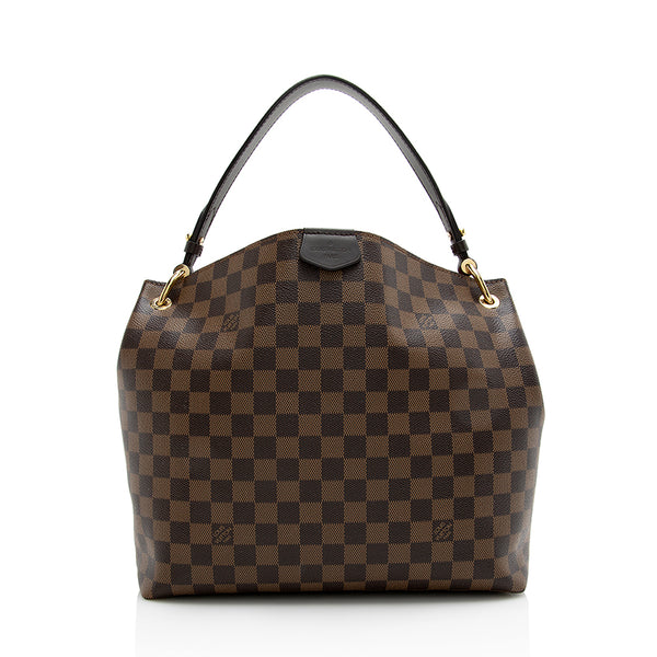 Louis Vuitton Graceful Handbag Damier mm Brown