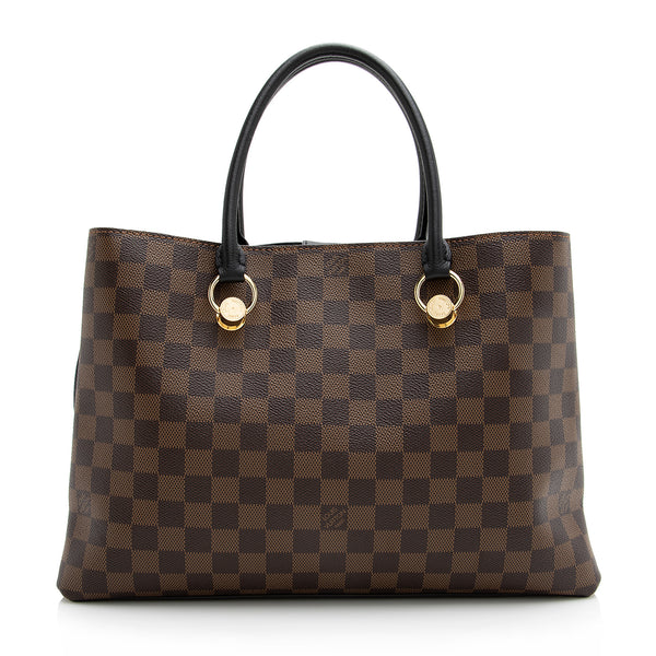 Louis Vuitton Damier Ebene Riverside Tote (SHF-22376) – LuxeDH