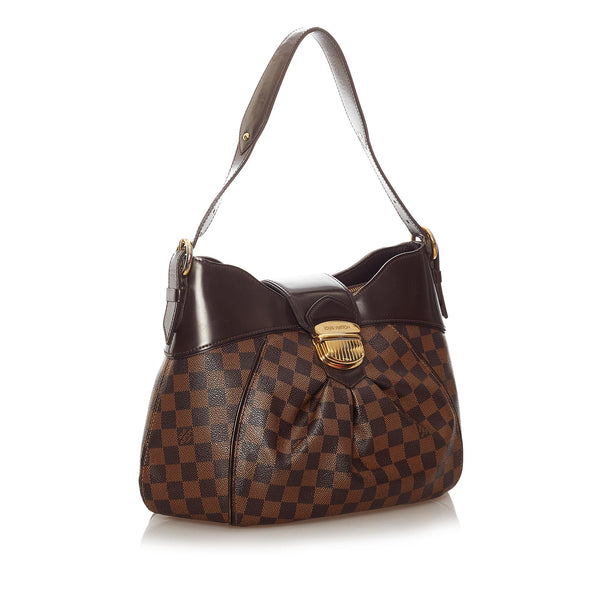 Louis Vuitton Damier Ebene Sistina PM - Brown Hobos, Handbags