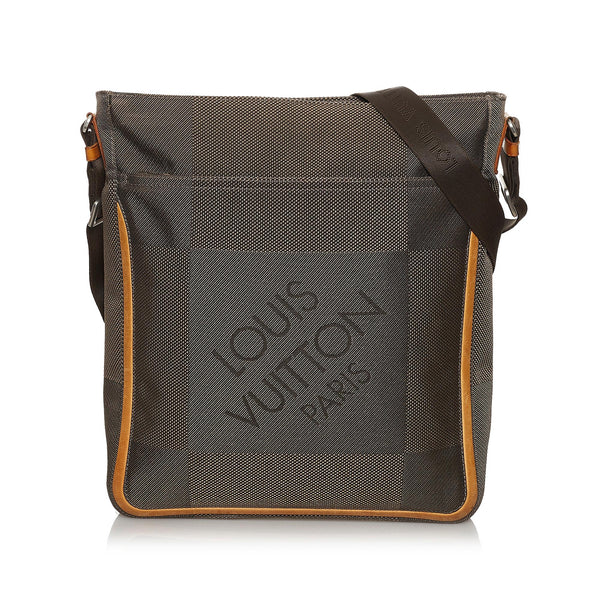 LOUIS VUITTON Terre Damier Geant Canvas Messenger Bag | Luxity