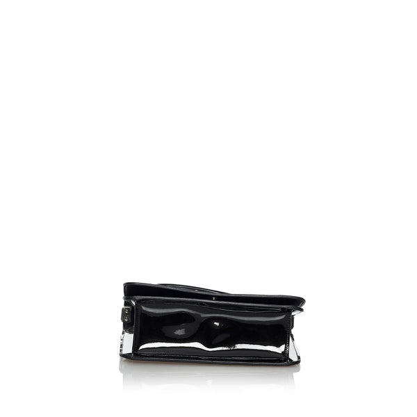 Louis Vuitton Black Damier Vernis Cabaret Club Flap Bag 40lvs625