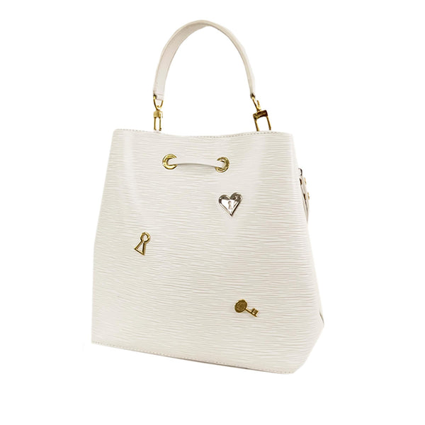 Louis Vuitton tote bag Neverfull Monogram Love Lock limited women