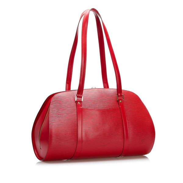 Louis Vuitton Red Epi Leather Soufflot Bag Louis Vuitton