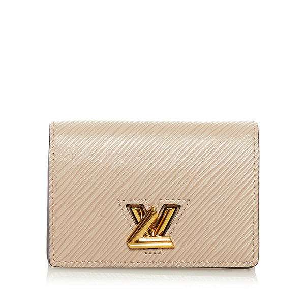 Louis Vuitton Brown, Pattern Print LV Monogram EPI Leather Compact Wallet