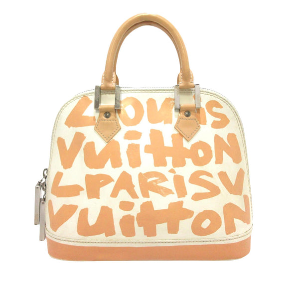 Louis Vuitton Graffiti Alma Horizontal Satchel Handbag, Louis Vuitton  Handbags