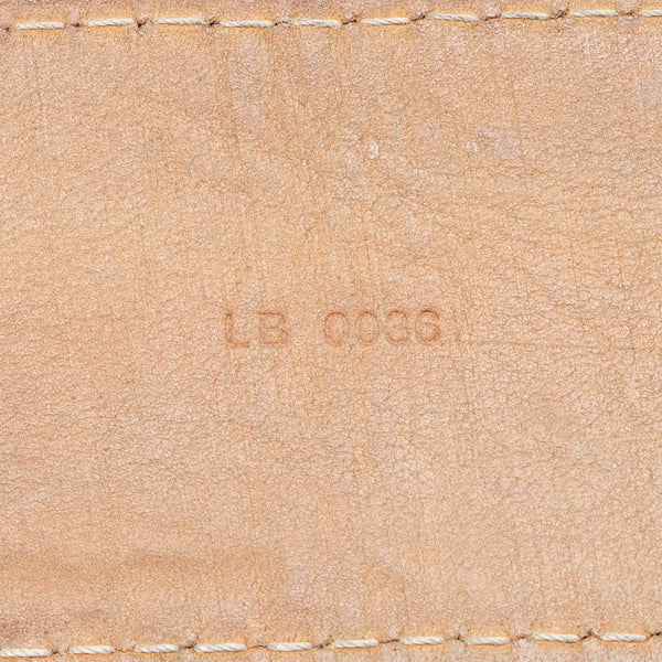 Louis Vuitton Travelling Requisites Leather Belt 