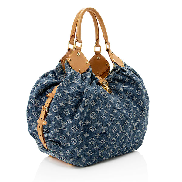 Louis Vuitton, Bags, Rare Louis Vuitton Limited Edition Denim Crossbody  Hobo Bag