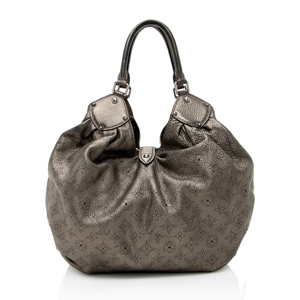 Mahina leather crossbody bag Louis Vuitton Metallic in Leather - 9803749