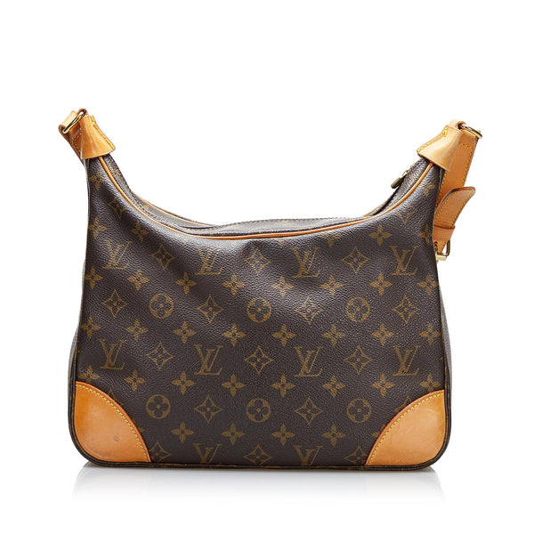 Shop for Louis Vuitton Monogram Canvas Leather Boulogne 30 PM Bag