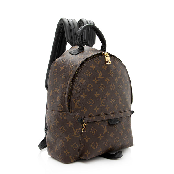 Louis Vuitton Palm Springs Backpack MM Brown Canvas Monogram for