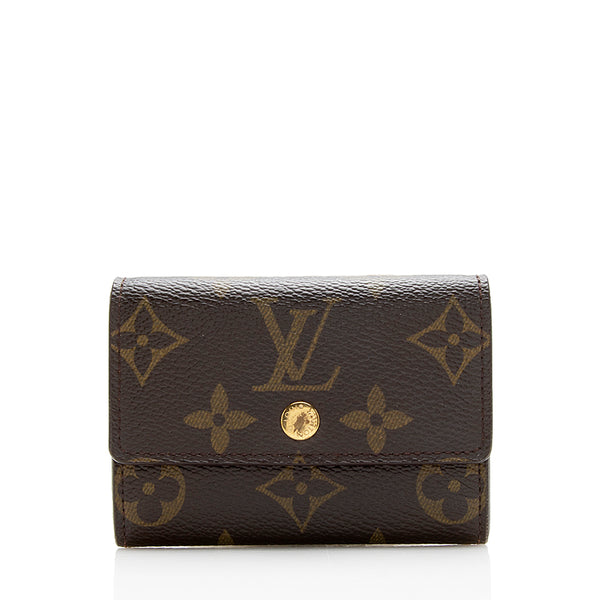 Louis Vuitton vintage Monogram leather coin purse