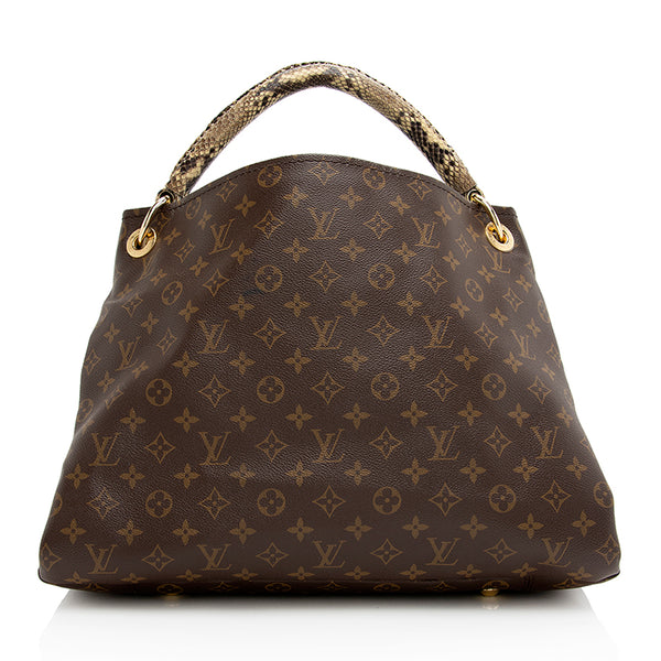 Louis Quatorze - Authenticated Handbag - Cloth Brown for Women, Very Good Condition