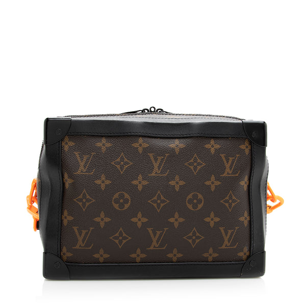 Soft trunk mini leather weekend bag Louis Vuitton Brown in Leather