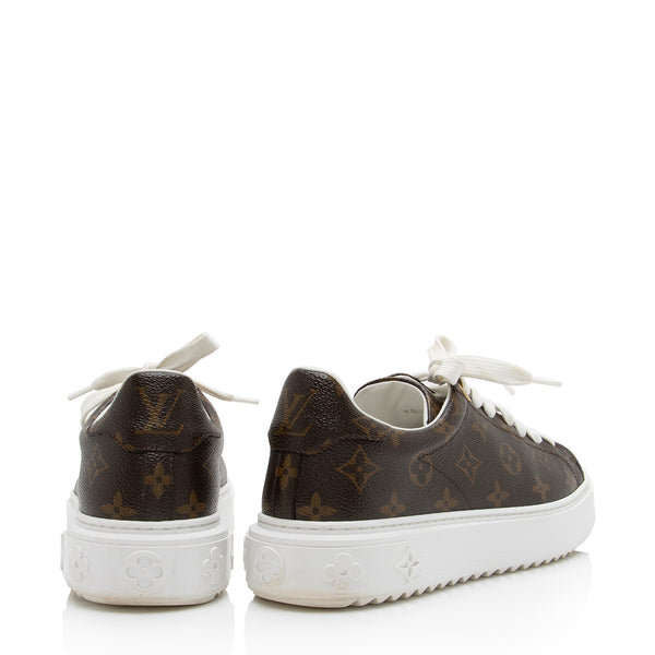 Louis Vuitton Time Out Leather Sneakers