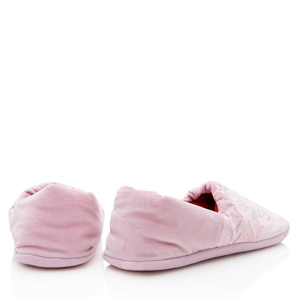 Pink Fluffy Louis Vuitton Slippers For Women
